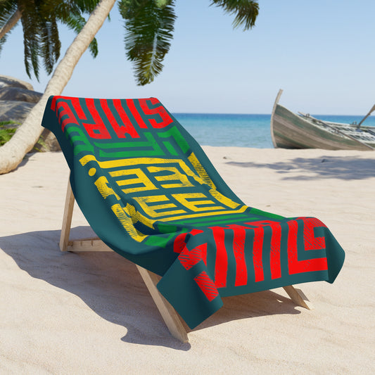 Keep Life Simple Toalla de Playa (Beach Towel)